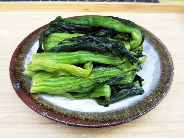 高菜の漬物